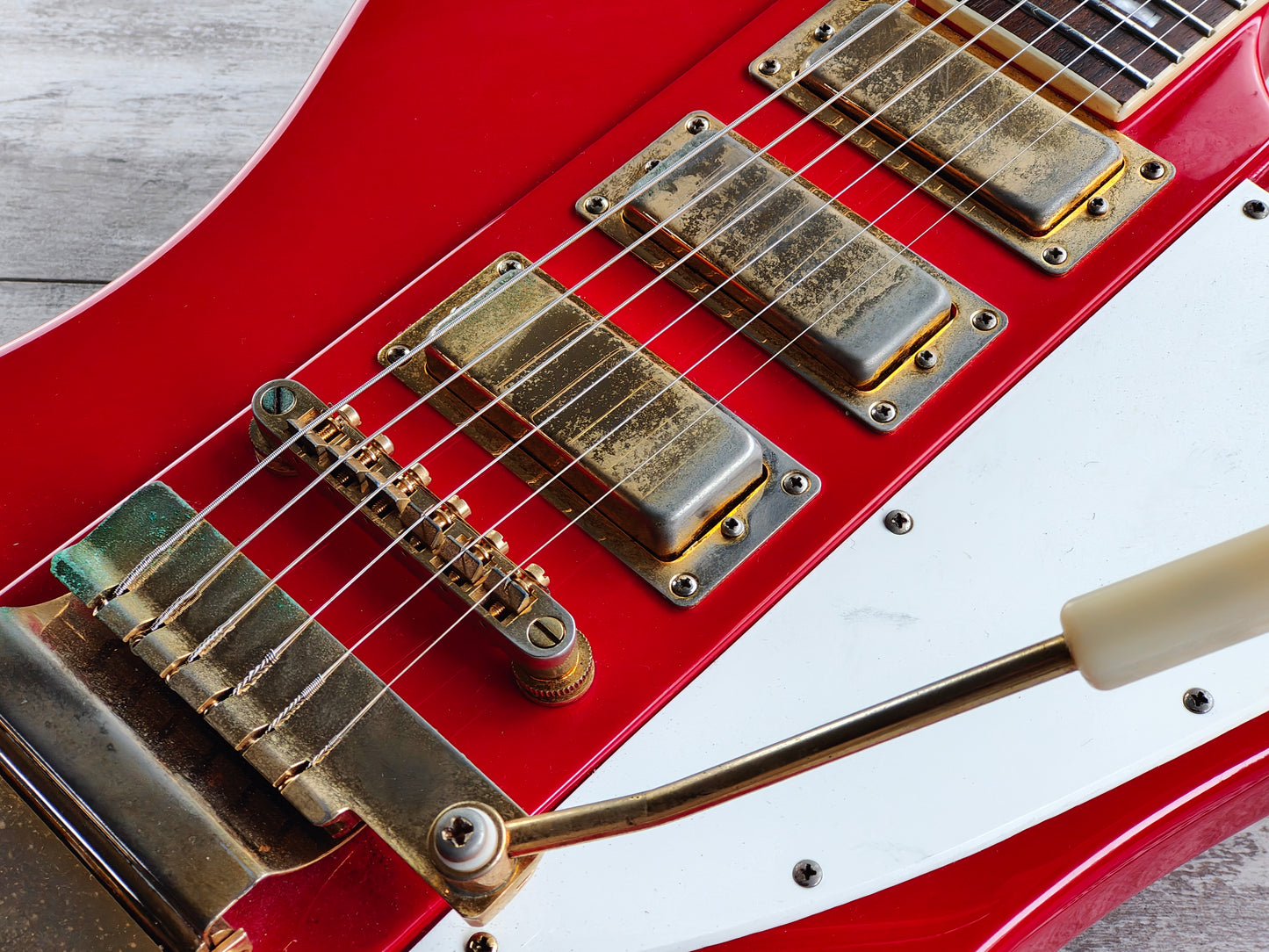 2002 Epiphone Korea '63 Firebird VII Reissue (Cardinal Red)
