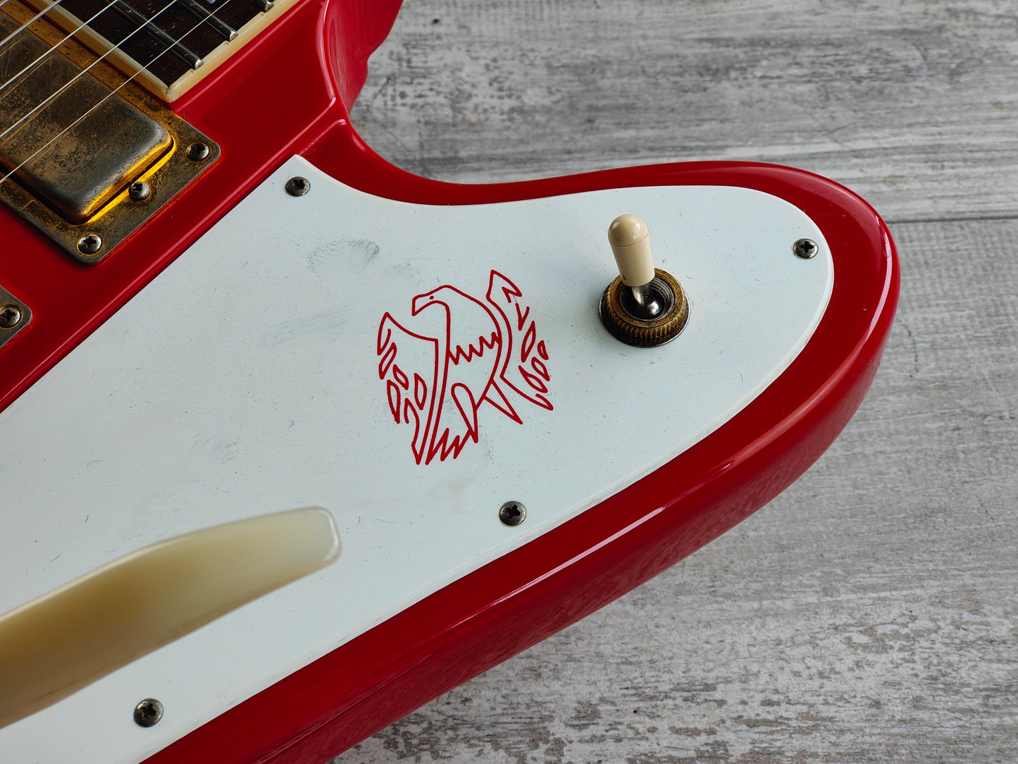 2002 Epiphone Korea '63 Firebird VII Reissue (Cardinal Red)