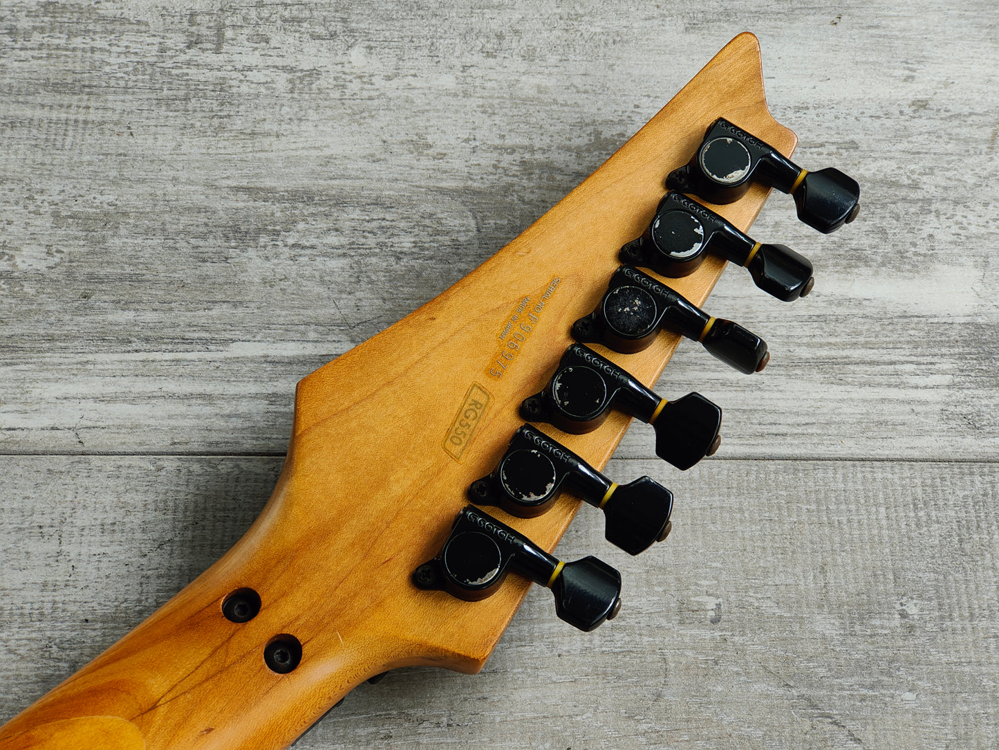 1989 Ibanez Japan RG-550 Superstrat (Candy Apple Red)