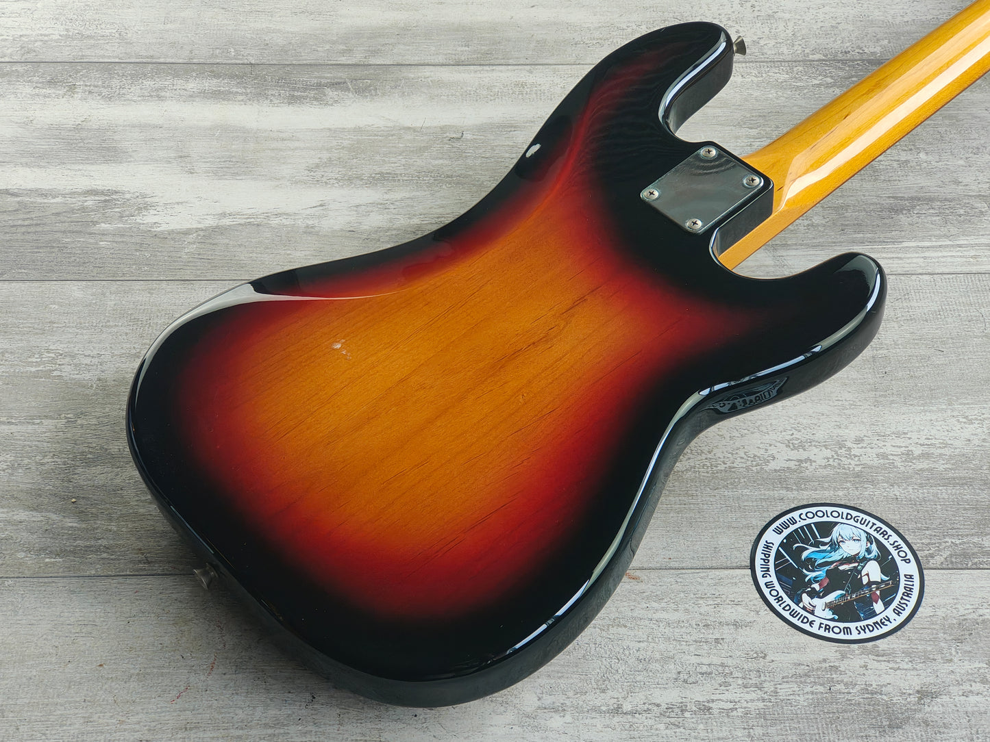 1996 Fender Japan PB62-65L LH Left Handed '62 Reissue Precision Bass (Sunburst)