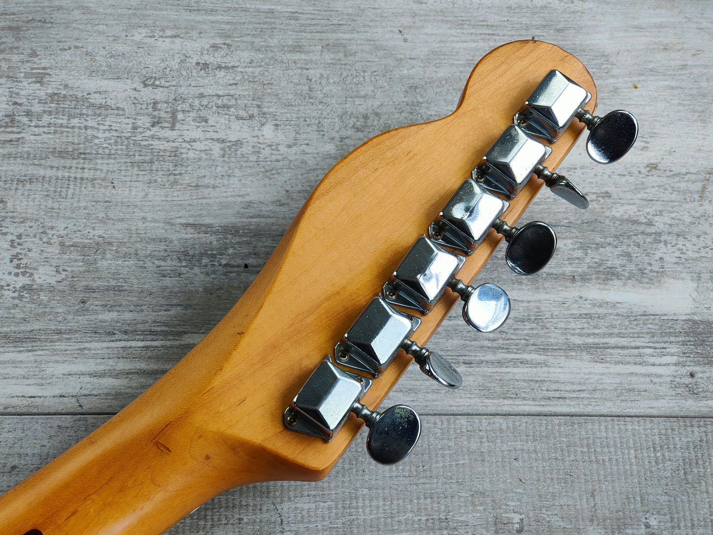 1970's Franpton Japan Thinline Telecaster Deluxe (Butterscotch Blonde)