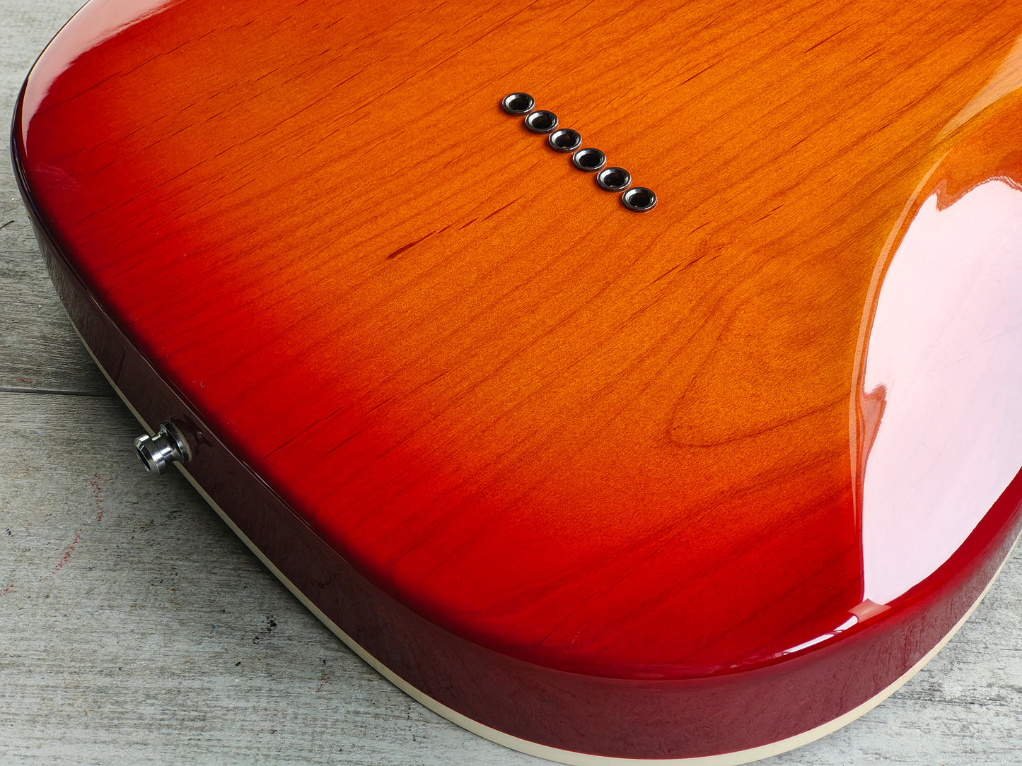 2009 Fender USA American Deluxe Telecaster (Aged Cherry Burst)