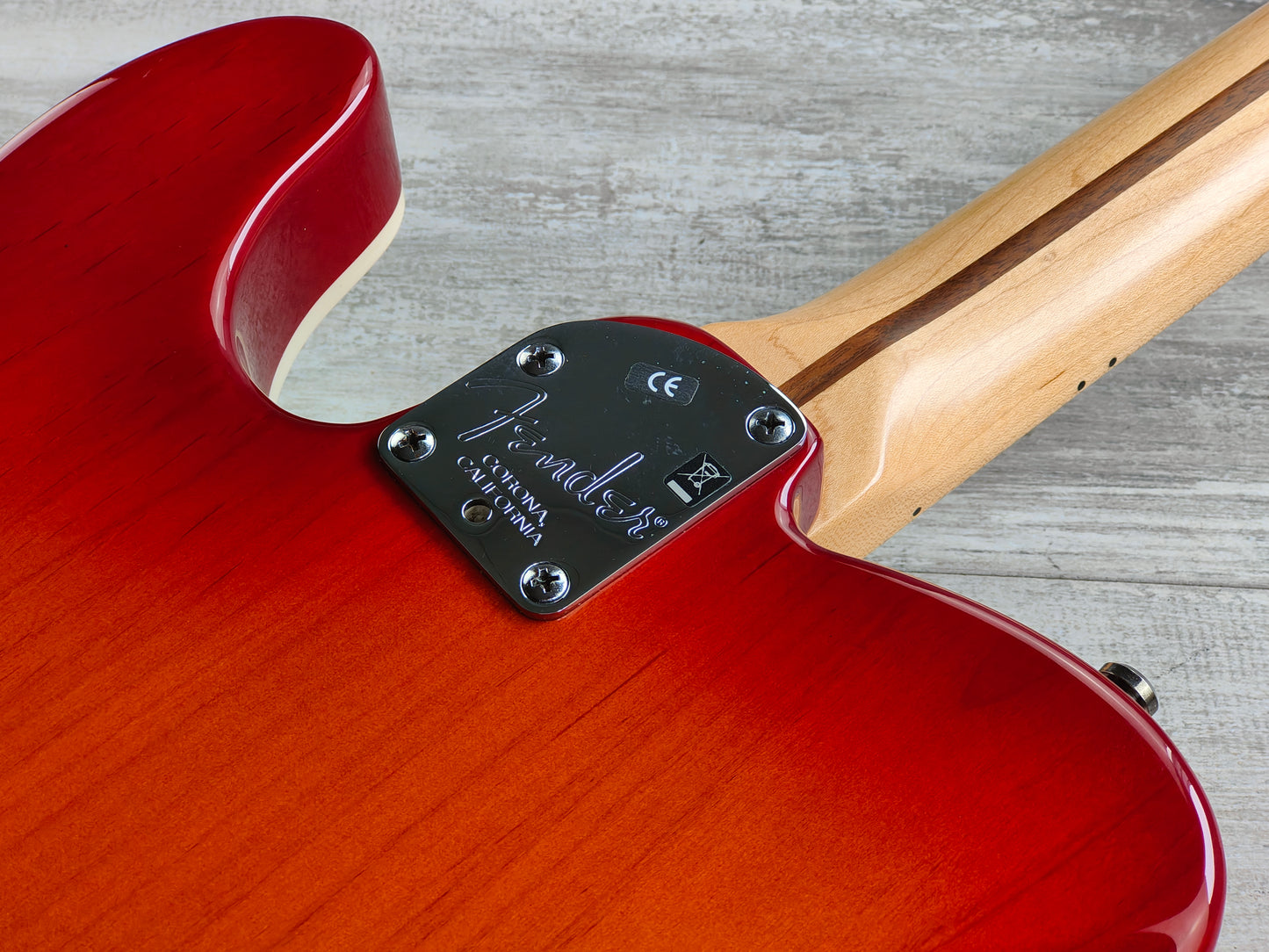 2009 Fender USA American Deluxe Telecaster (Aged Cherry Burst)