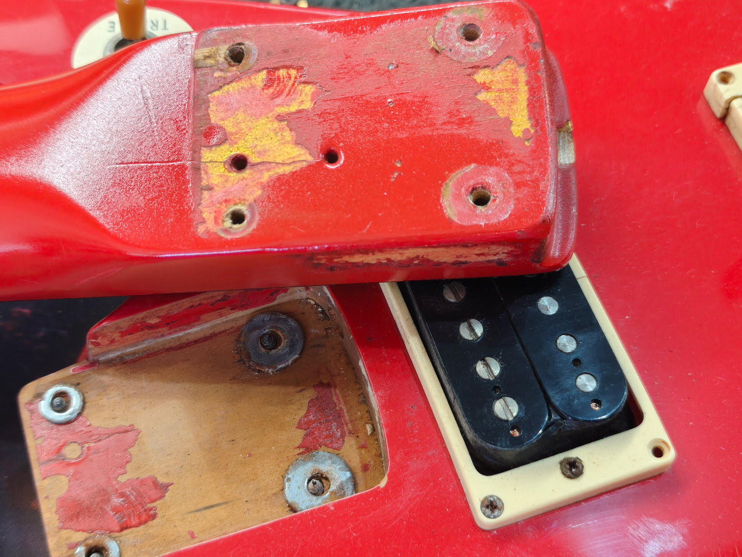 ESP Japan Student Build Cadillac Les Paul w/Gibson Humbuckers (Red)