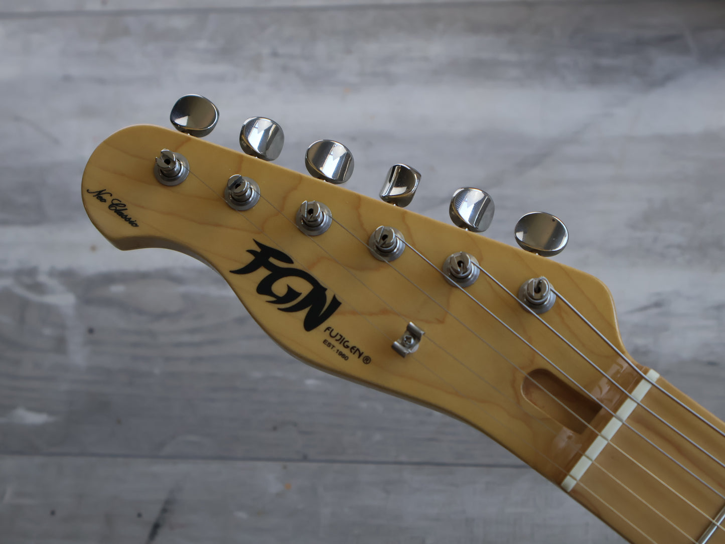 2018 FGN (by Fujigen Japan) NTL11RMHTL-NT/02 Neo Classic LH Left Handed Thinline Telecaster (Natural)