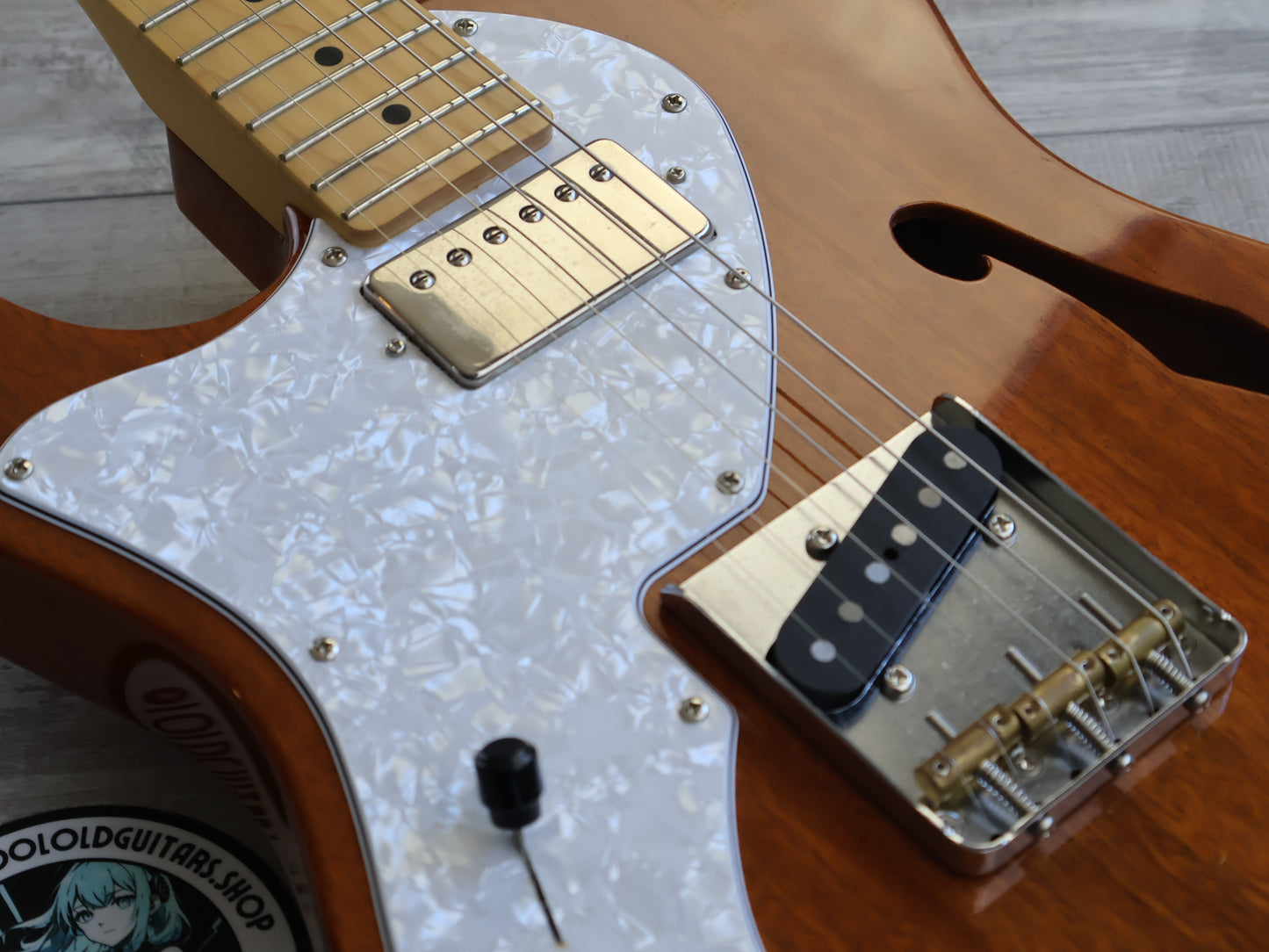2018 FGN (by Fujigen Japan) NTL11RMHTL-NT/02 Neo Classic LH Left Handed Thinline Telecaster (Natural)