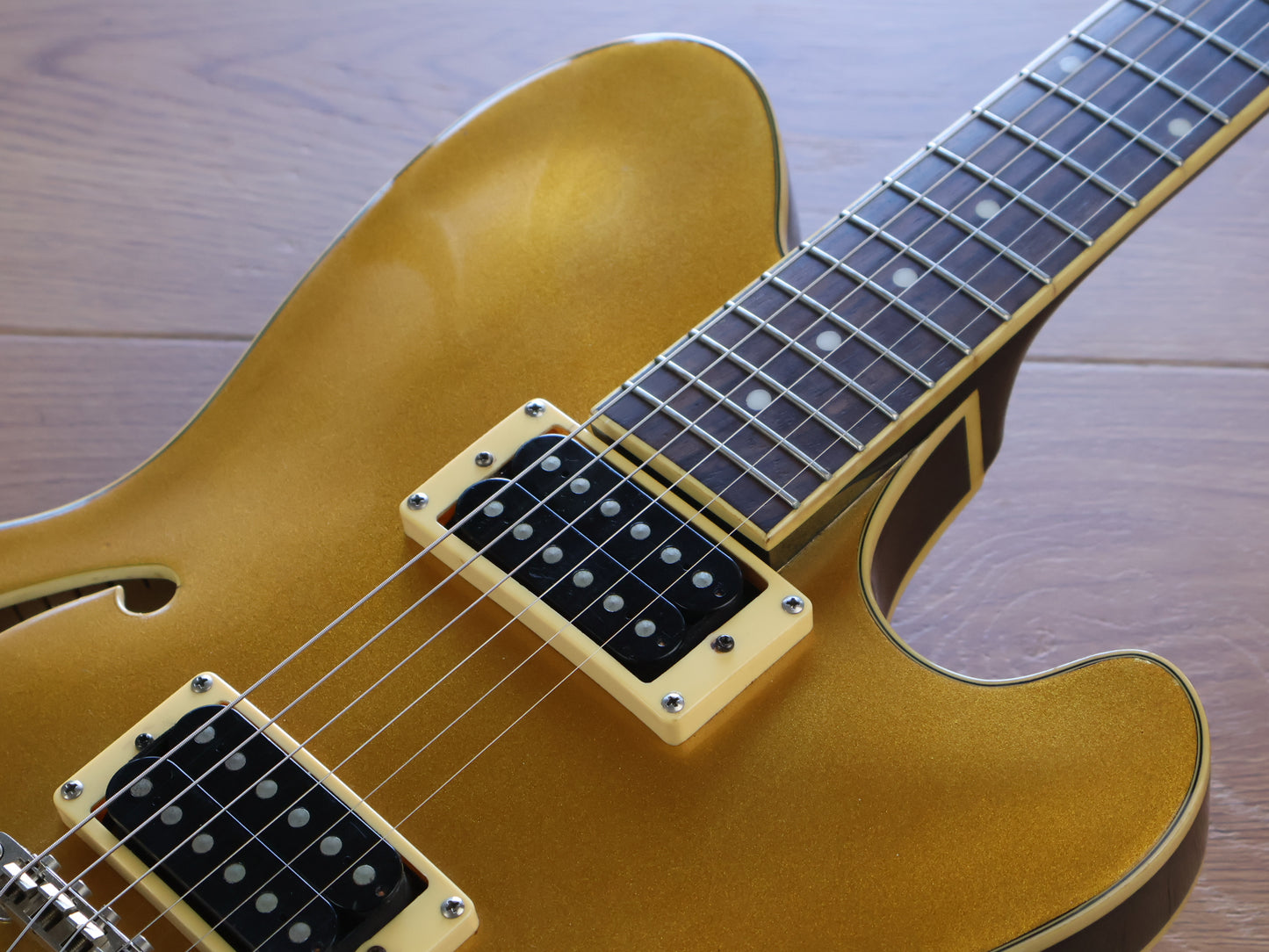 2002 Ibanez TM71 Talman Artcore Series Semi Hollowbody (Goldtop)