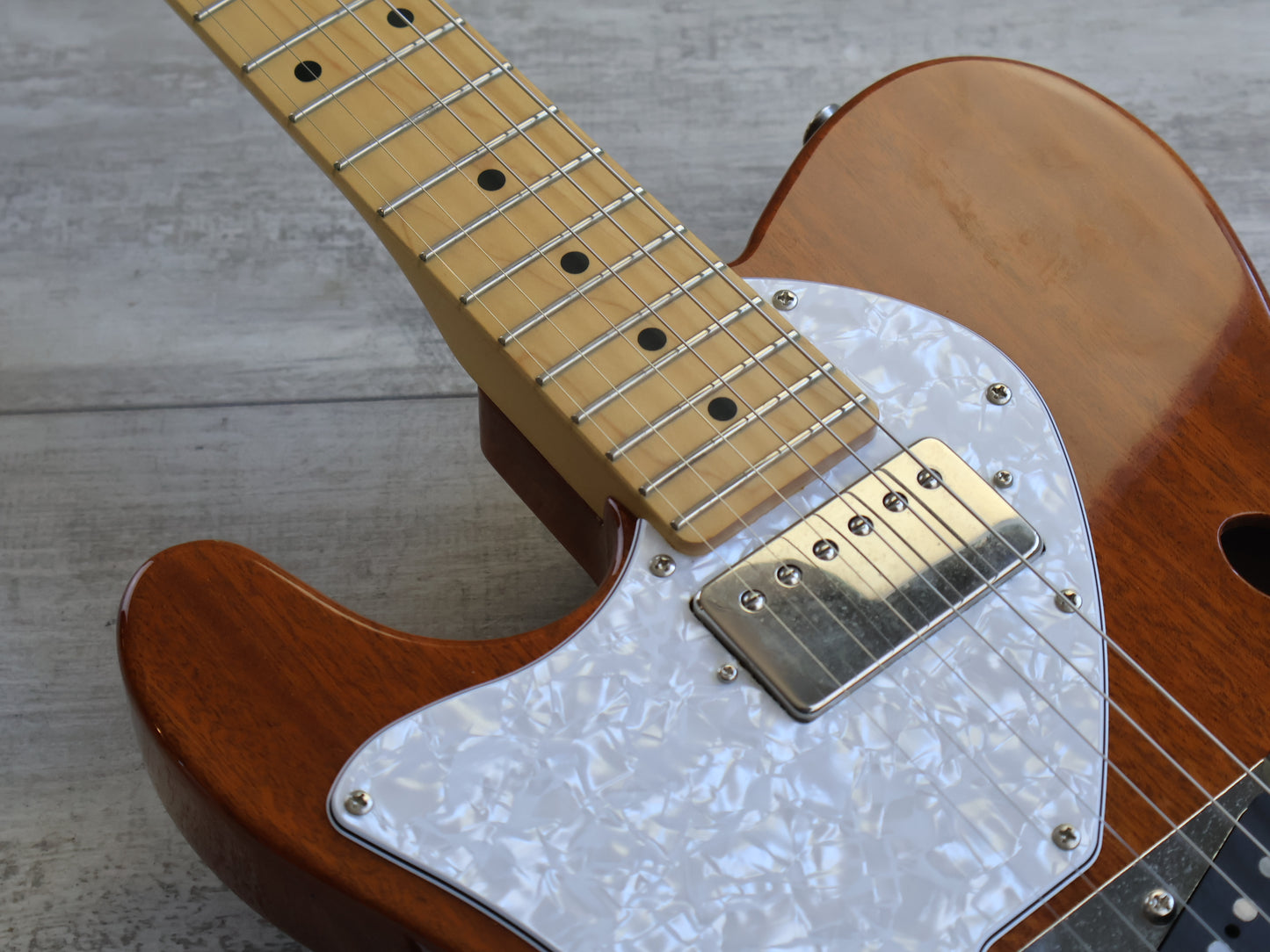 2018 FGN (by Fujigen Japan) NTL11RMHTL-NT/02 Neo Classic LH Left Handed Thinline Telecaster (Natural)