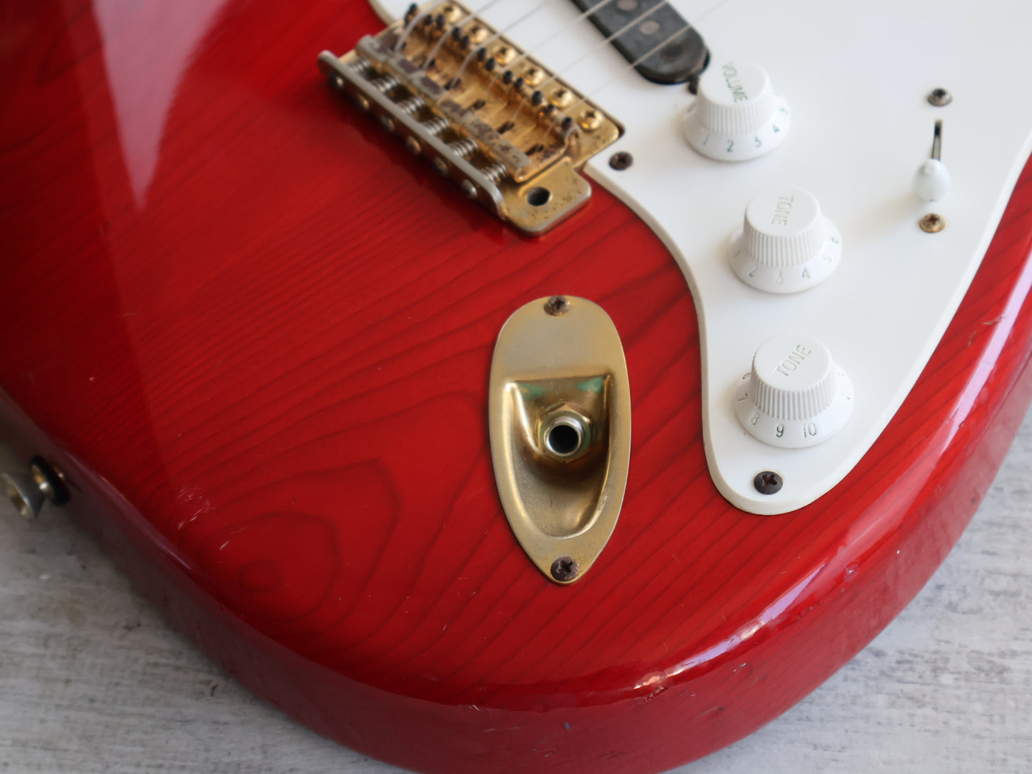 1980's Bill Lawrence (by Morris Japan) BC2R-70G Stratocaster (Red)