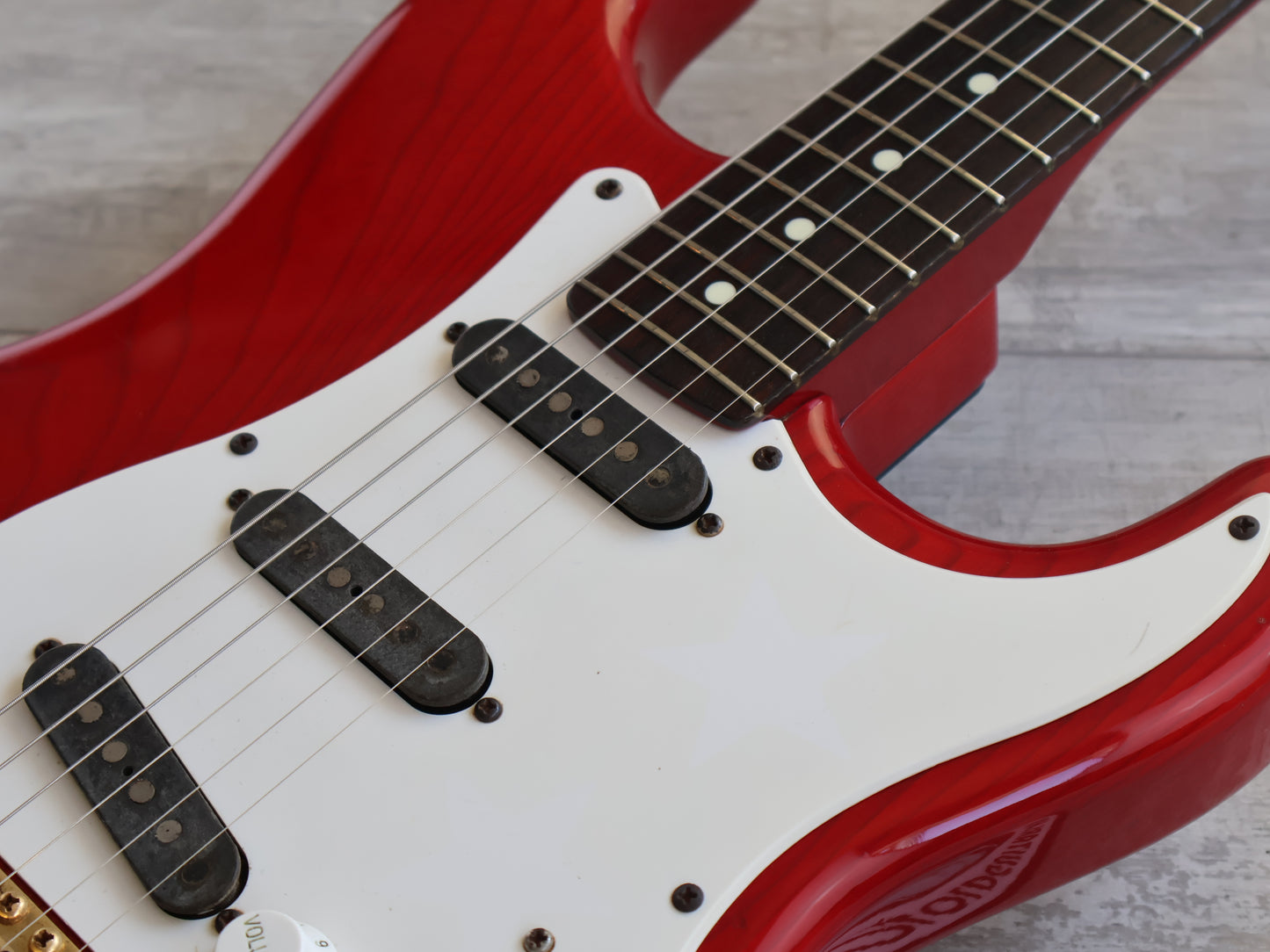 1980's Bill Lawrence (by Morris Japan) BC2R-70G Stratocaster (Red)