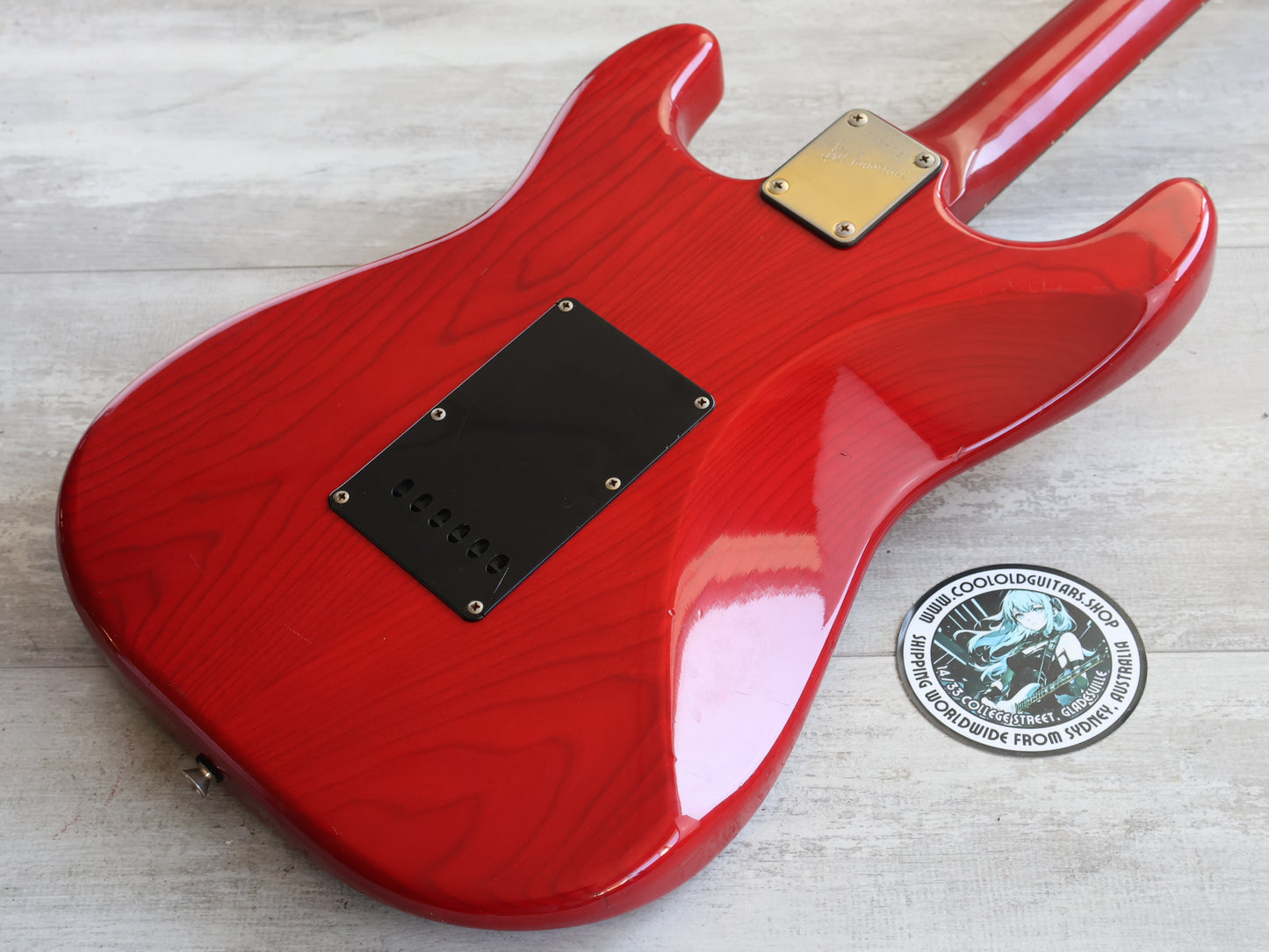 1980's Bill Lawrence (by Morris Japan) BC2R-70G Stratocaster (Red)