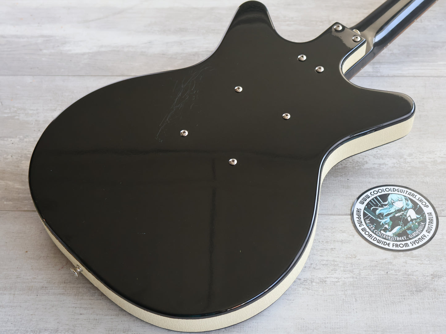 2010's Danelectro Korea DC59M Double Cutaway (Black)