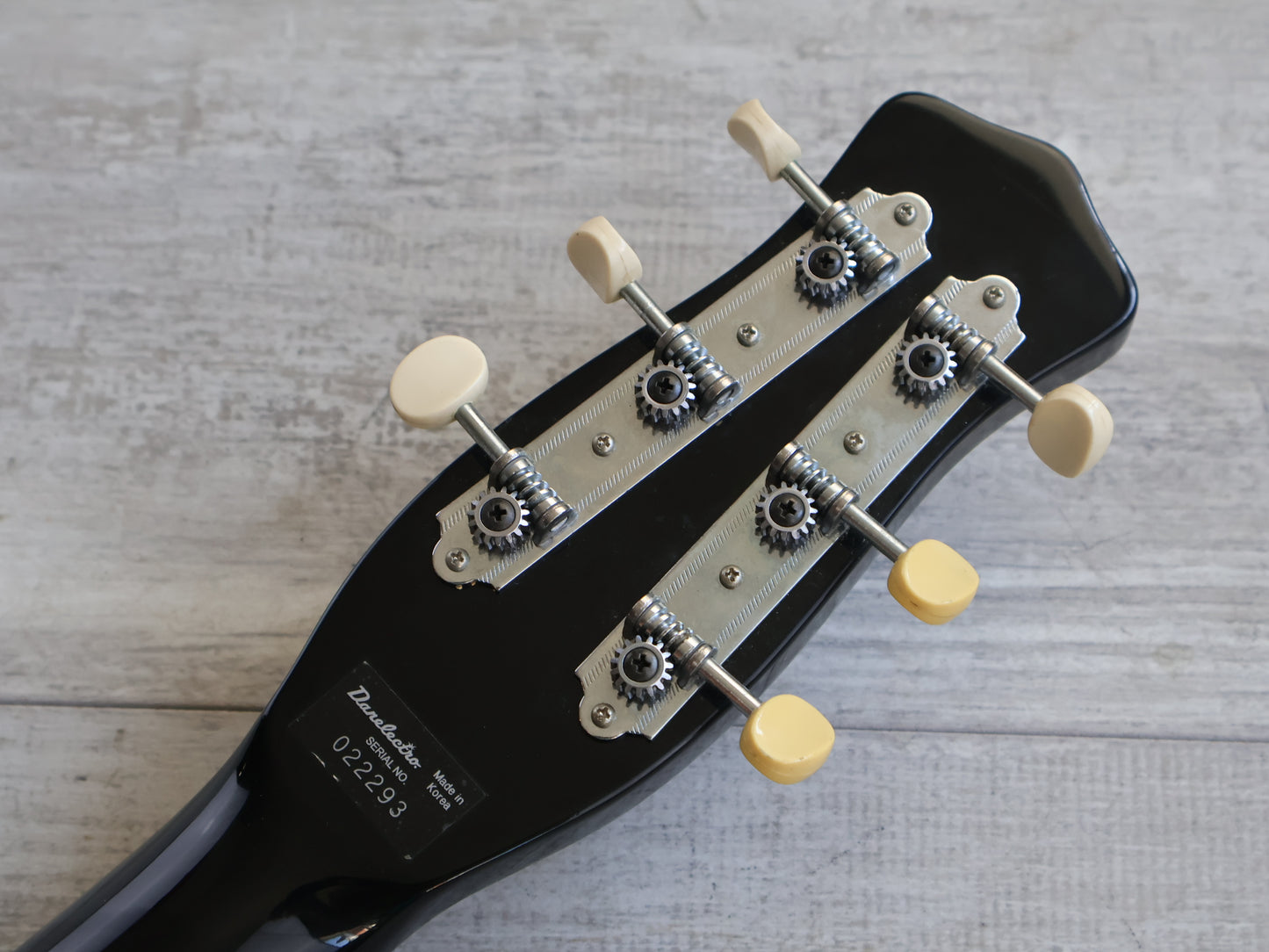 2010's Danelectro Korea DC59M Double Cutaway (Black)