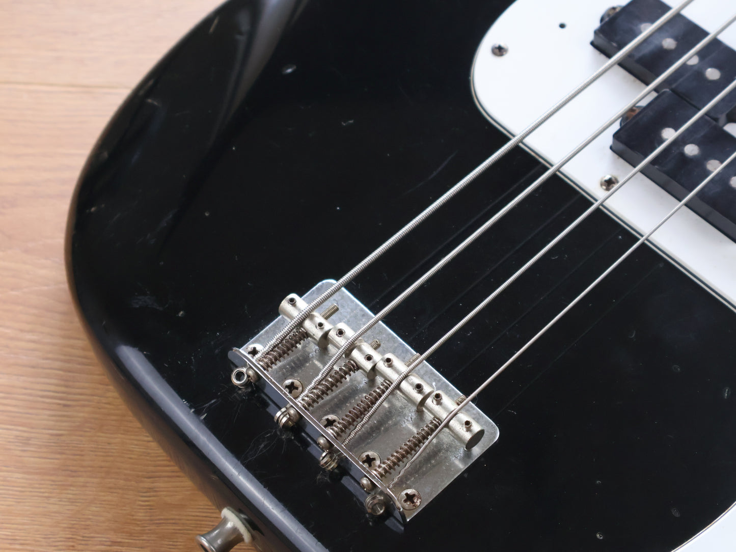 1985 Fender Japan "JV Series" PB62-55 '62 Reissue Precision Bass (Black)