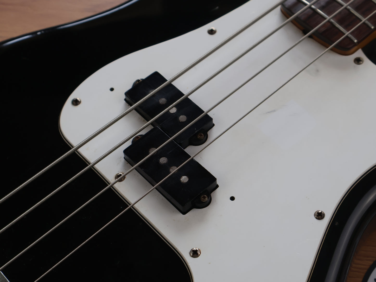 1985 Fender Japan "JV Series" PB62-55 '62 Reissue Precision Bass (Black)