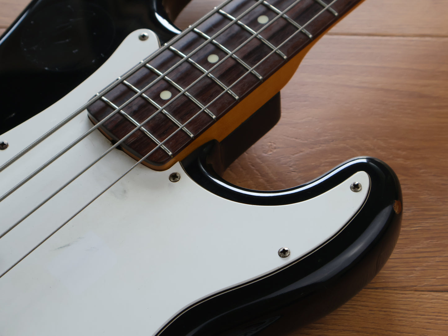 1985 Fender Japan "JV Series" PB62-55 '62 Reissue Precision Bass (Black)