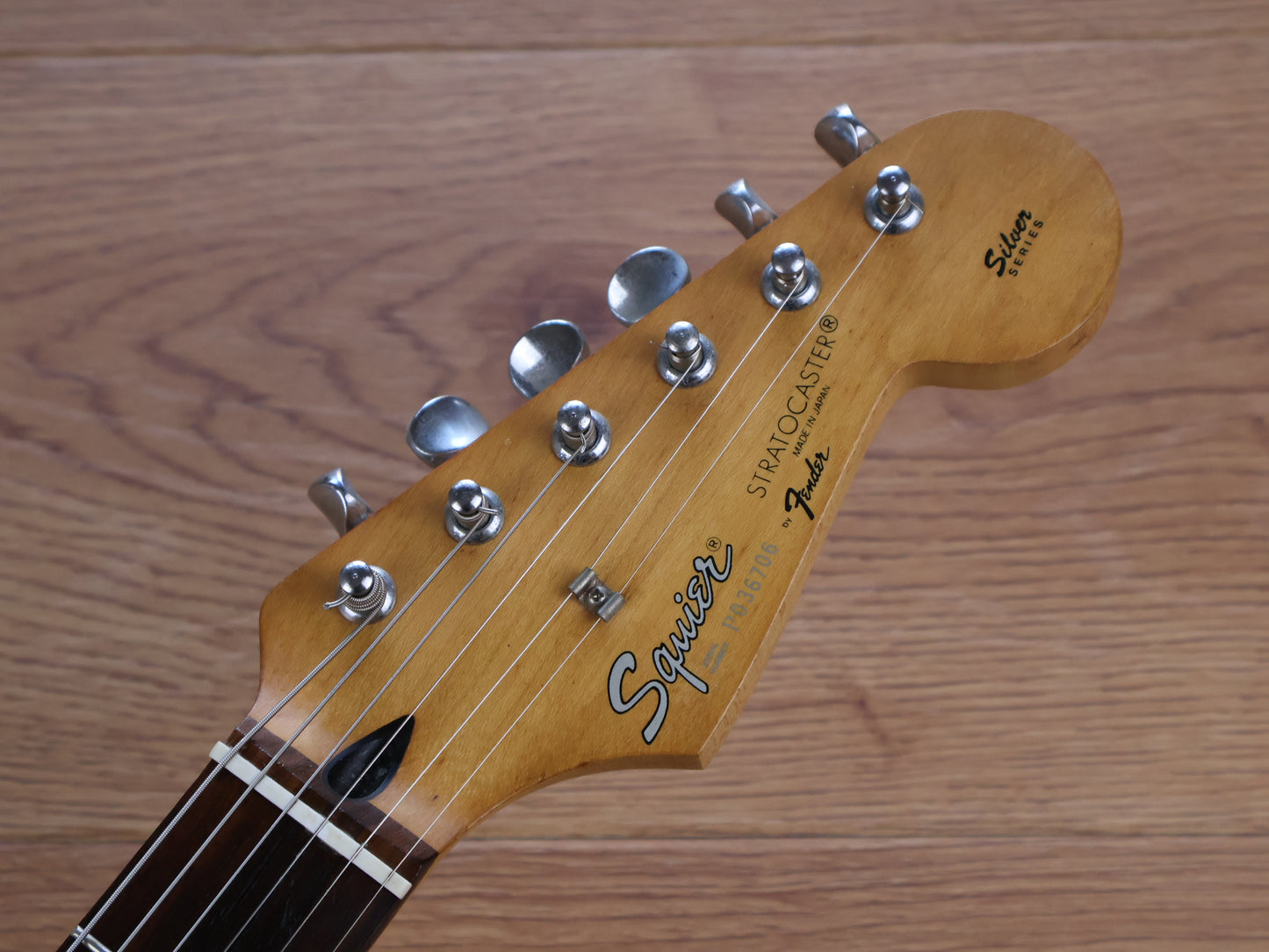1992 Squier Japan "Silver Series" Stratocaster (Red)