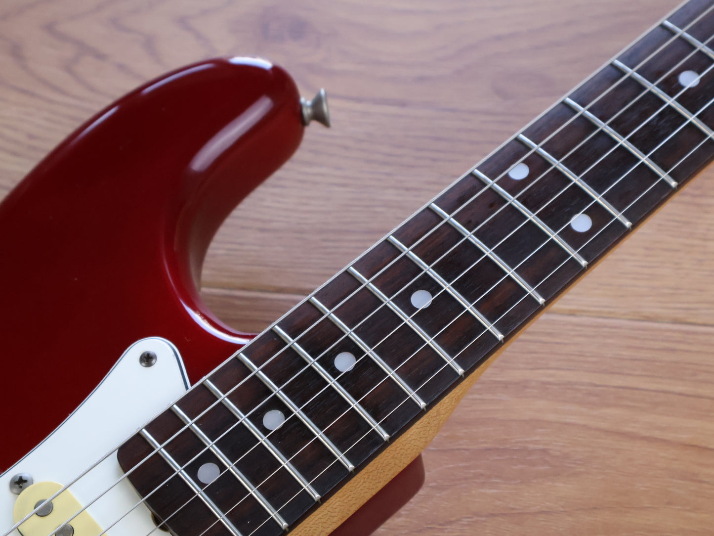 1992 Squier Japan "Silver Series" Stratocaster (Red)