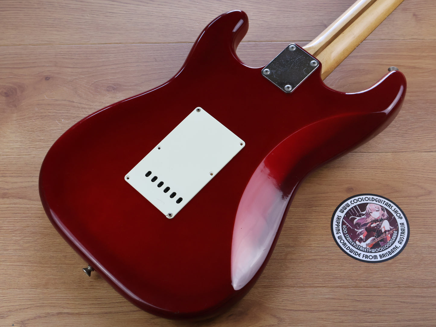 1992 Squier Japan "Silver Series" Stratocaster (Red)