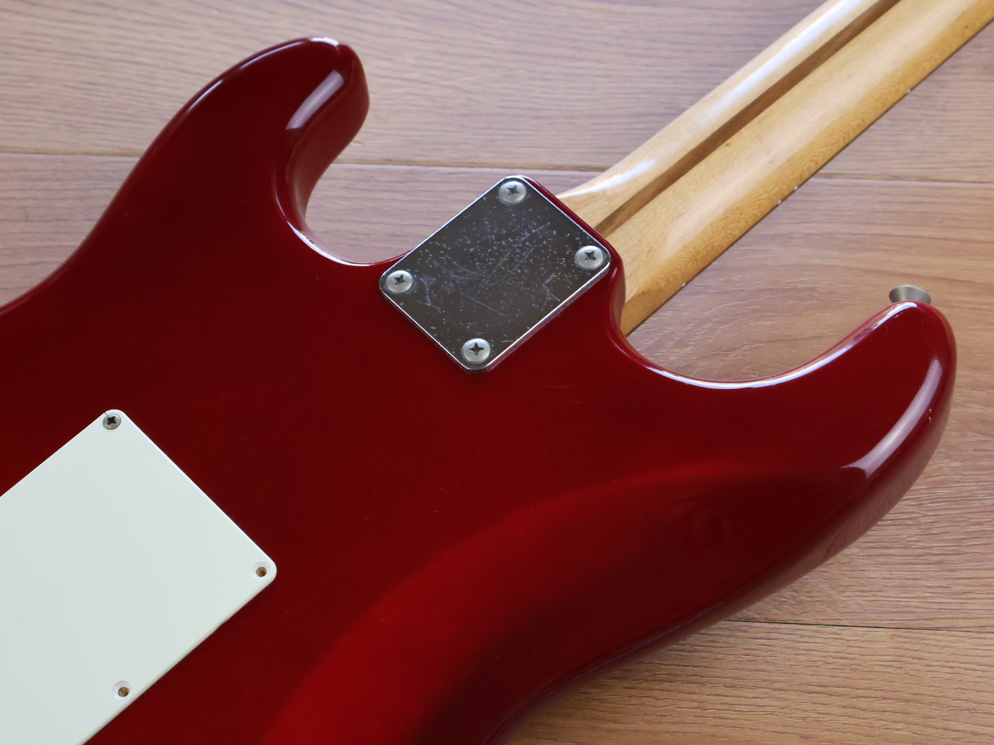 1992 Squier Japan "Silver Series" Stratocaster (Red)