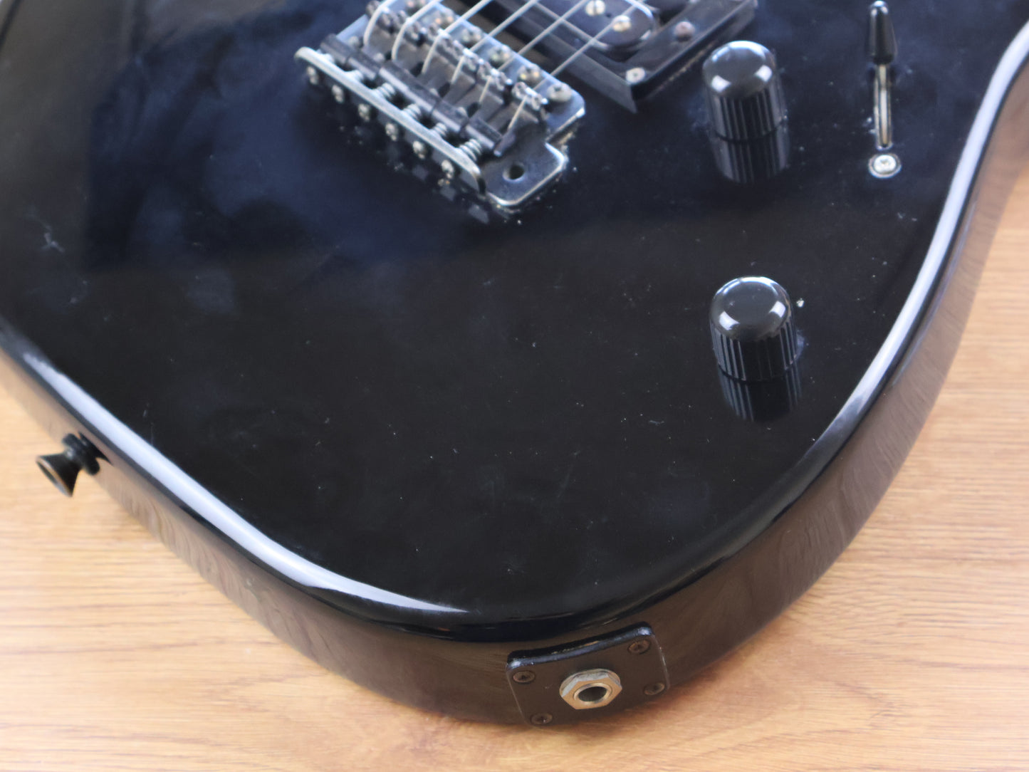 1992 Ibanez Japan EX-140 Experimental Series HSS Superstrat (Black)