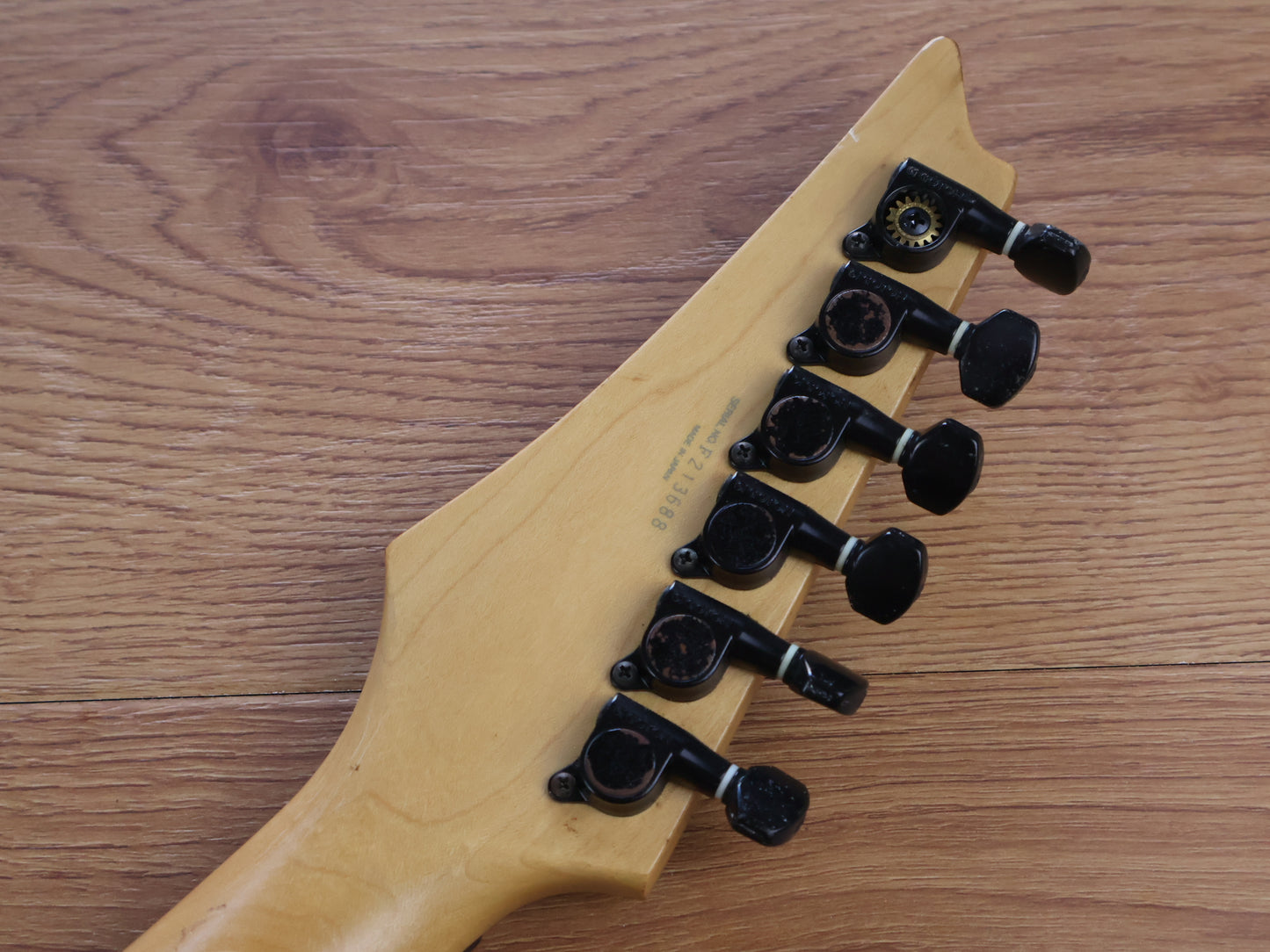 1992 Ibanez Japan EX-140 Experimental Series HSS Superstrat (Black)