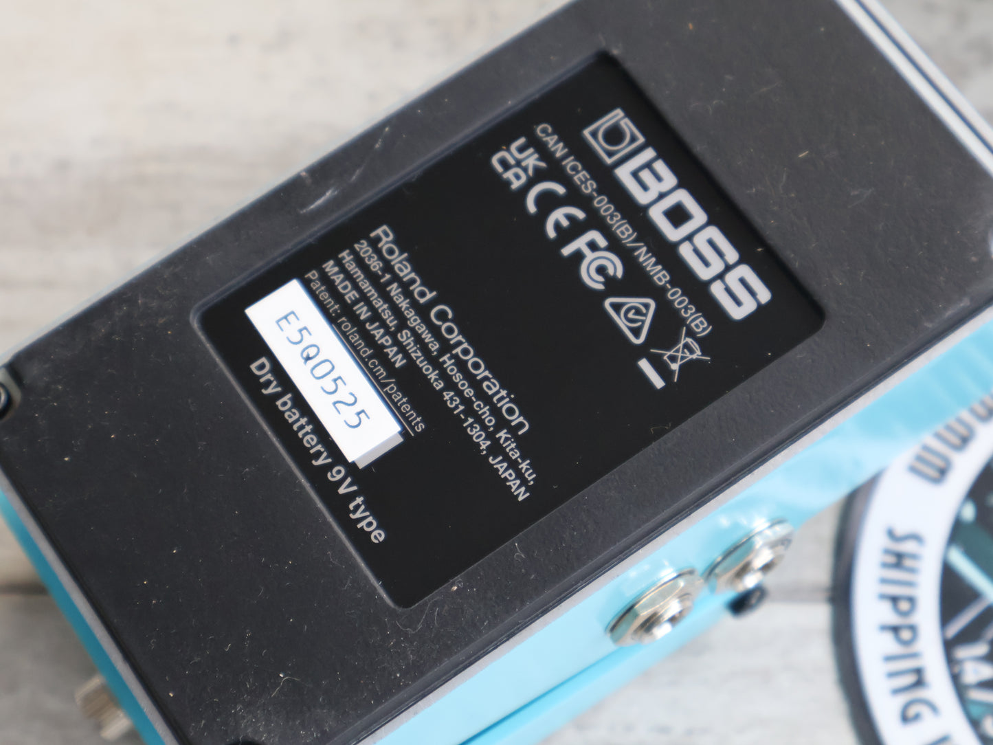 Boss CE-2W WAZA Chorus Pedal