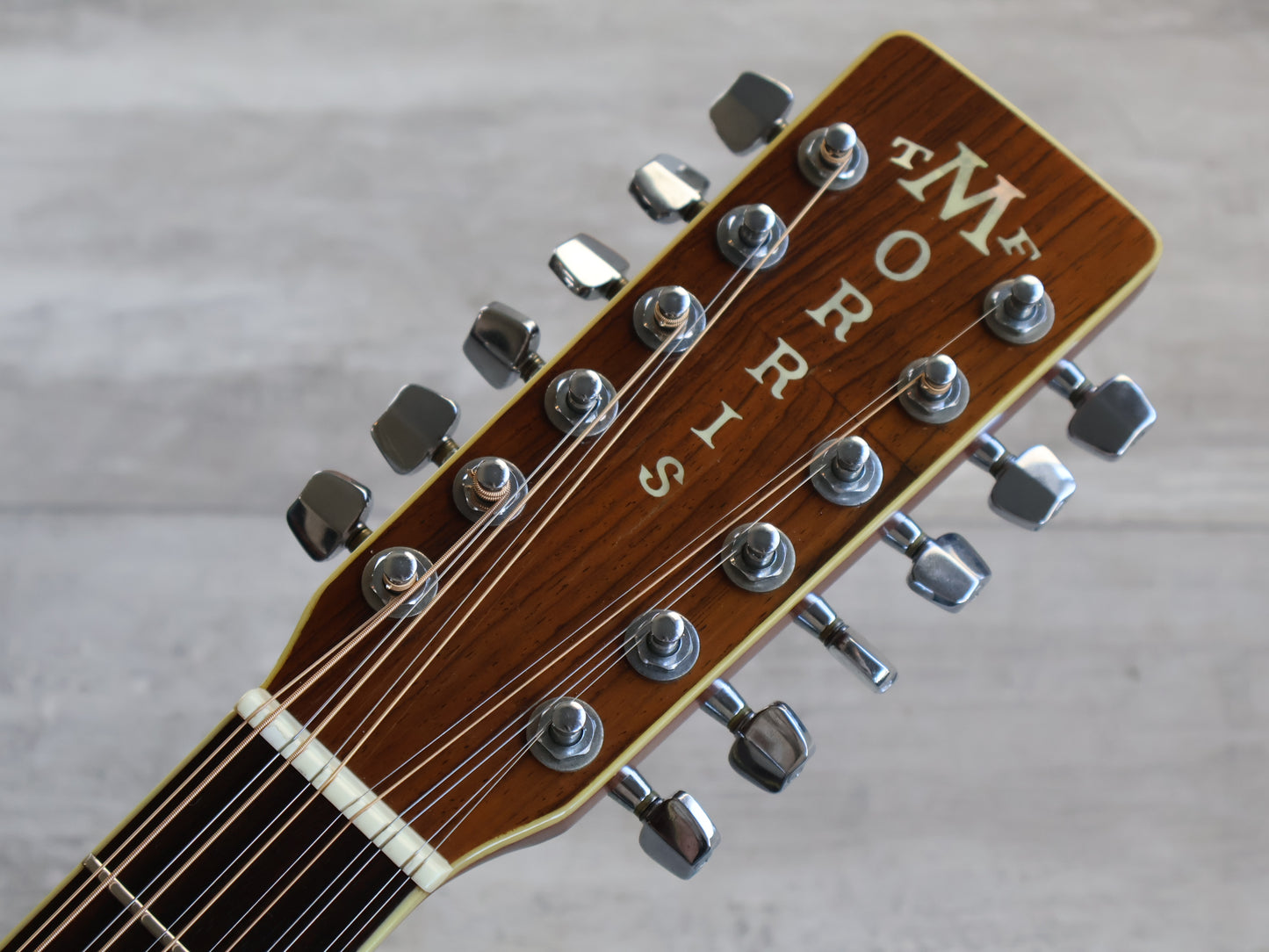 1980's Morris B-50 Japanese Vintage 12-String Acoustic (Natural)