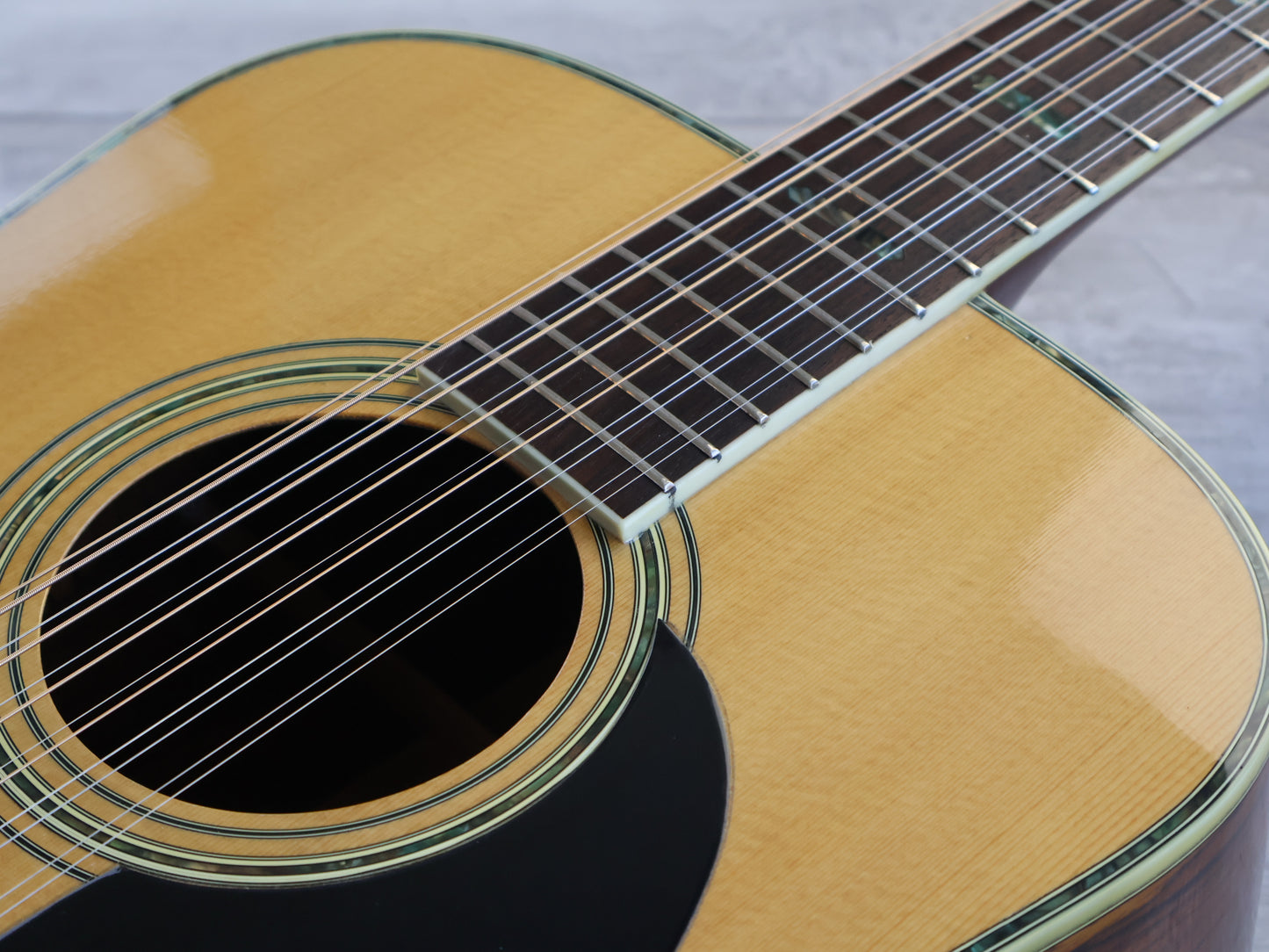 1980's Morris B-50 Japanese Vintage 12-String Acoustic (Natural)