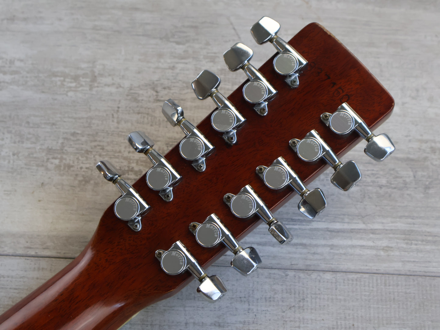 1980's Morris B-50 Japanese Vintage 12-String Acoustic (Natural)