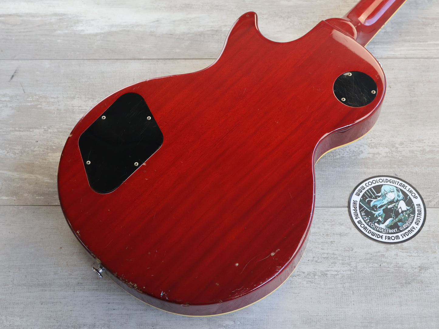 2001 Epiphone Japan LPS-90FT Les Paul Standard (Heritage Cherry Sunburst)