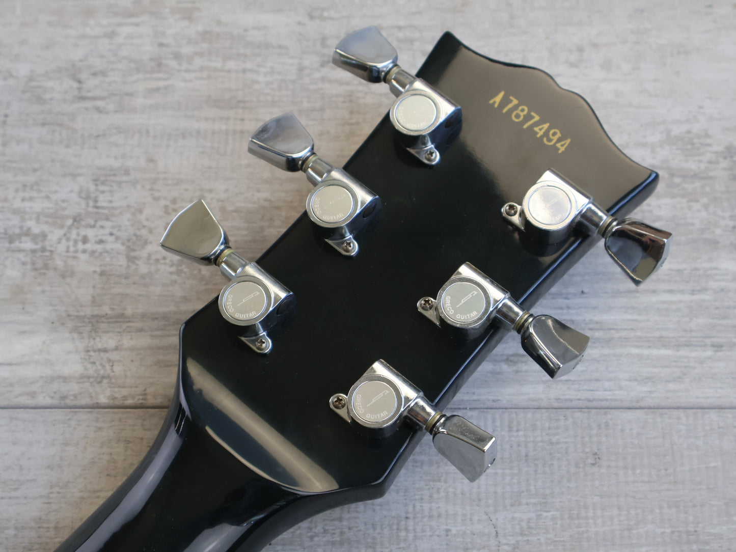 1978 Greco Japan EG-600PB "Black Beauty" Les Paul Custom (Ebony)