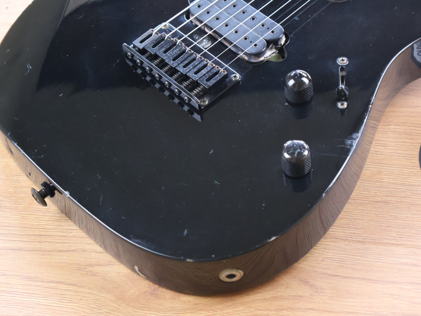 1999 Ibanez Japan RG7621 7 String HH Superstrat (Galaxy Black)