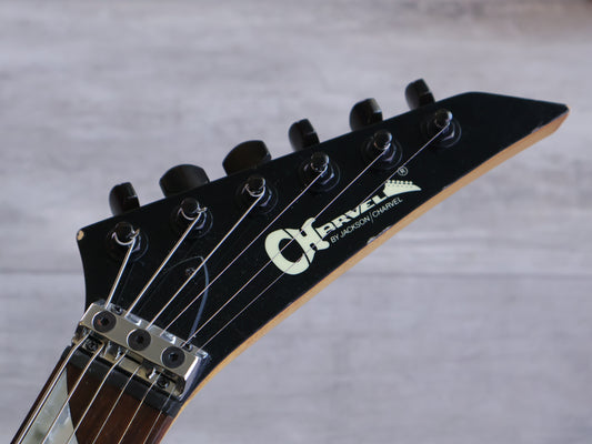 1990's Grover Jackson Charvel Japan Rhoads Flying V (Black)