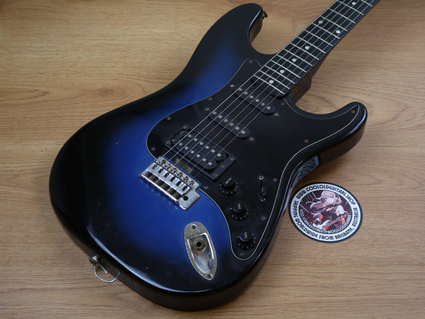 Tomson Black/Blue Burst S-Style