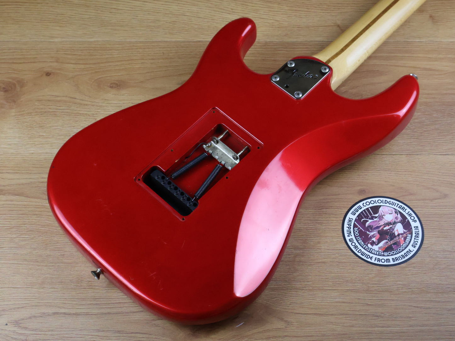 1993 Fender Japan STS-550 Short Scale Stratocaster (Cosmo Red)