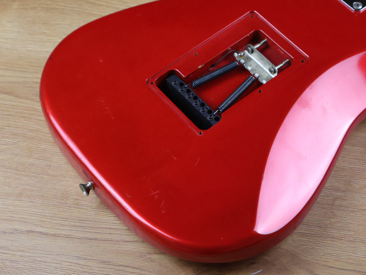 1993 Fender Japan STS-550 Short Scale Stratocaster (Cosmo Red)