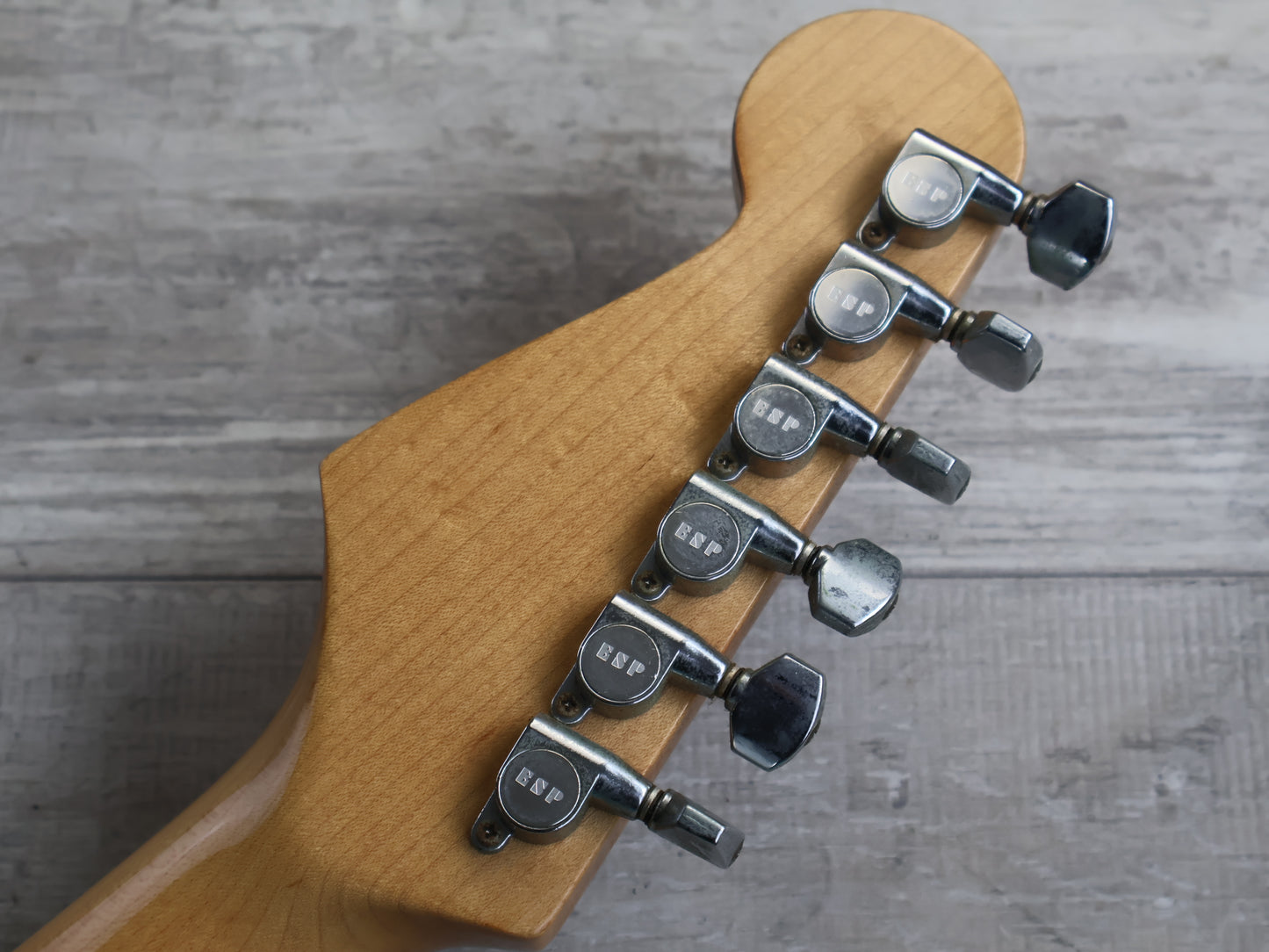 1982 Tokai Japan SS-48 Silver Star Stratocaster w/ESP Japan Neck (Vintage White)