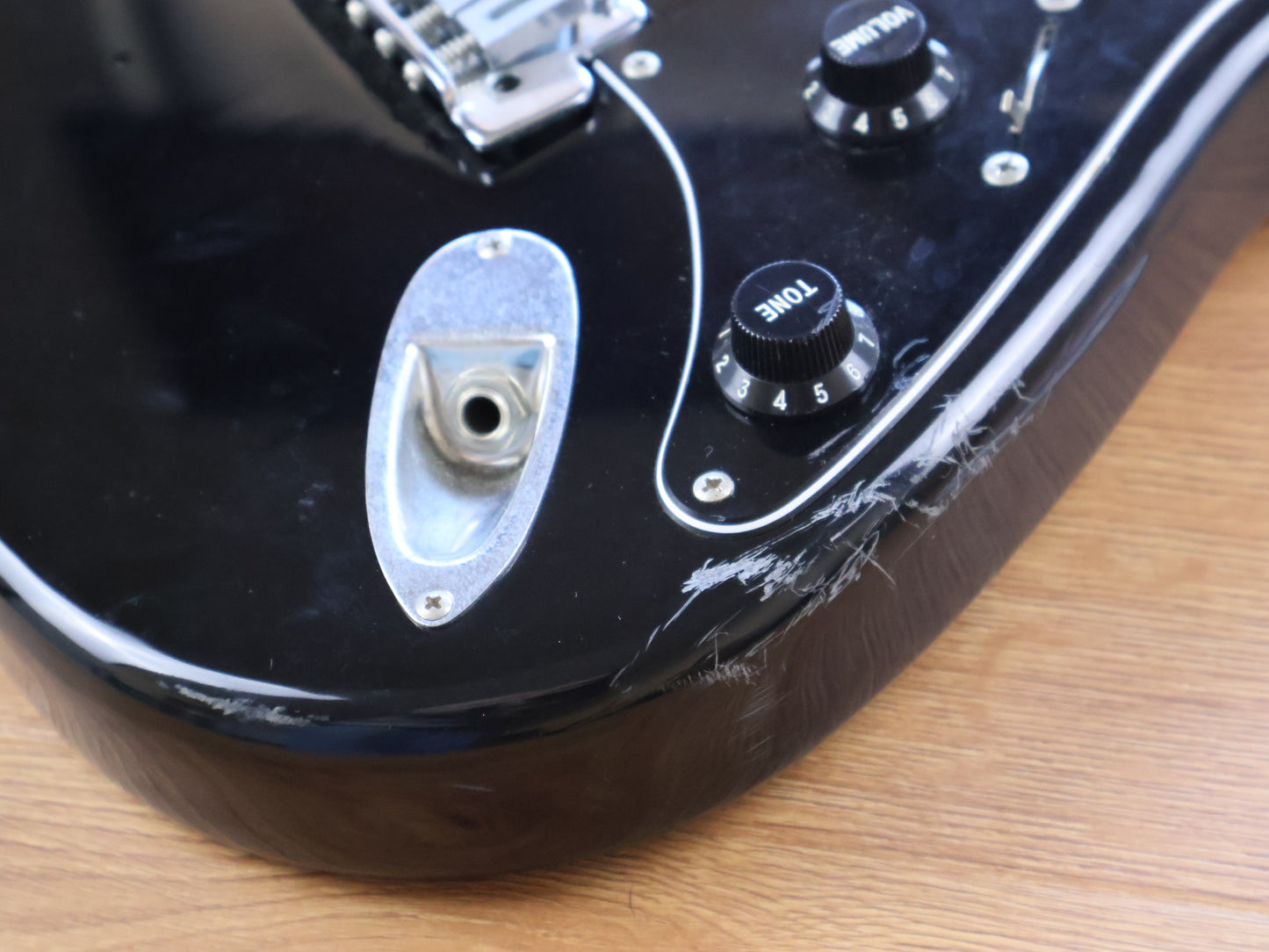 1991 Fender Japan STM-600 Short Scale Stratocaster (Black)