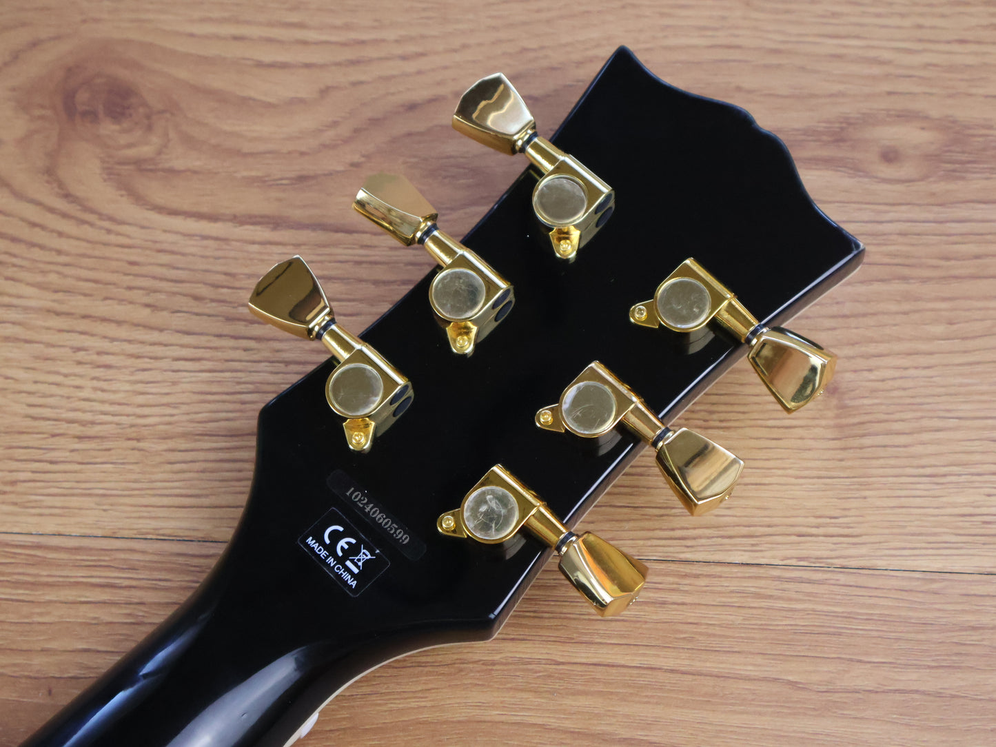 Blitz by Aria Pro II Les Paul Custom (Black)