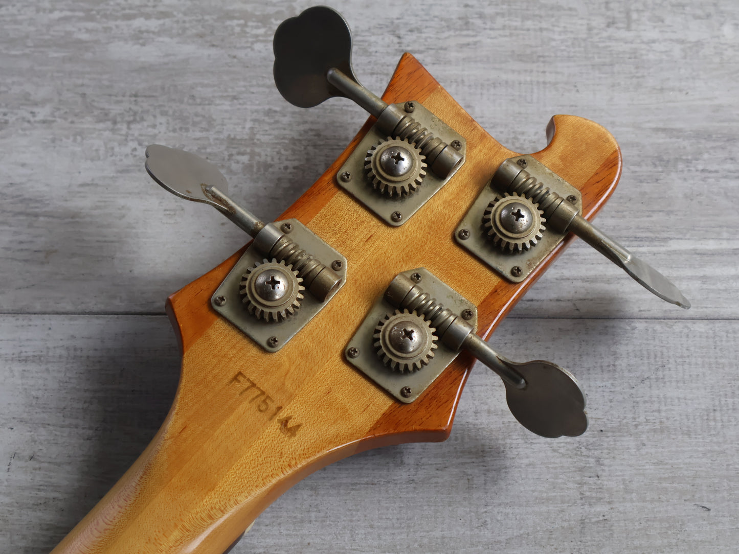 1977 Greco Japan PMB-800 Neckthrough 4001 Paul McCartney Bass (Natural)