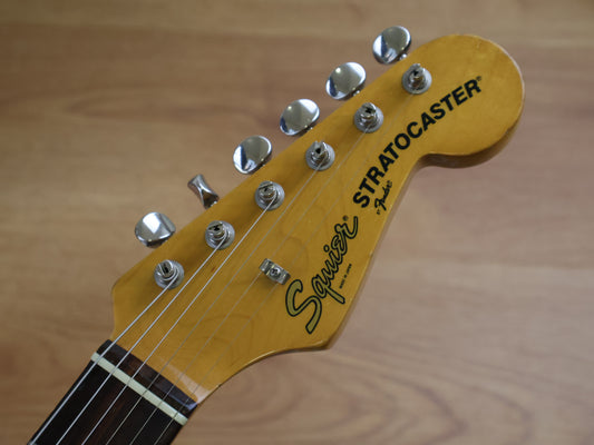 1983 Squier (by Fender Japan) "JV Series" SST-36 Scalloped Stratocaster (Vintage White)