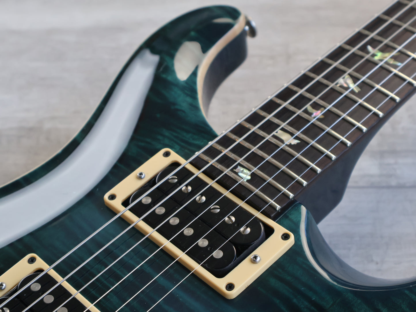 2001 PRS Paul Reed Smith 10-Top Custom 24 (Teal Black)