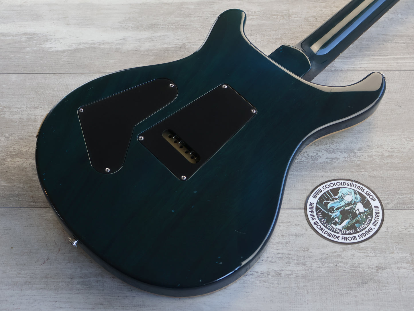 2001 PRS Paul Reed Smith 10-Top Custom 24 (Teal Black)