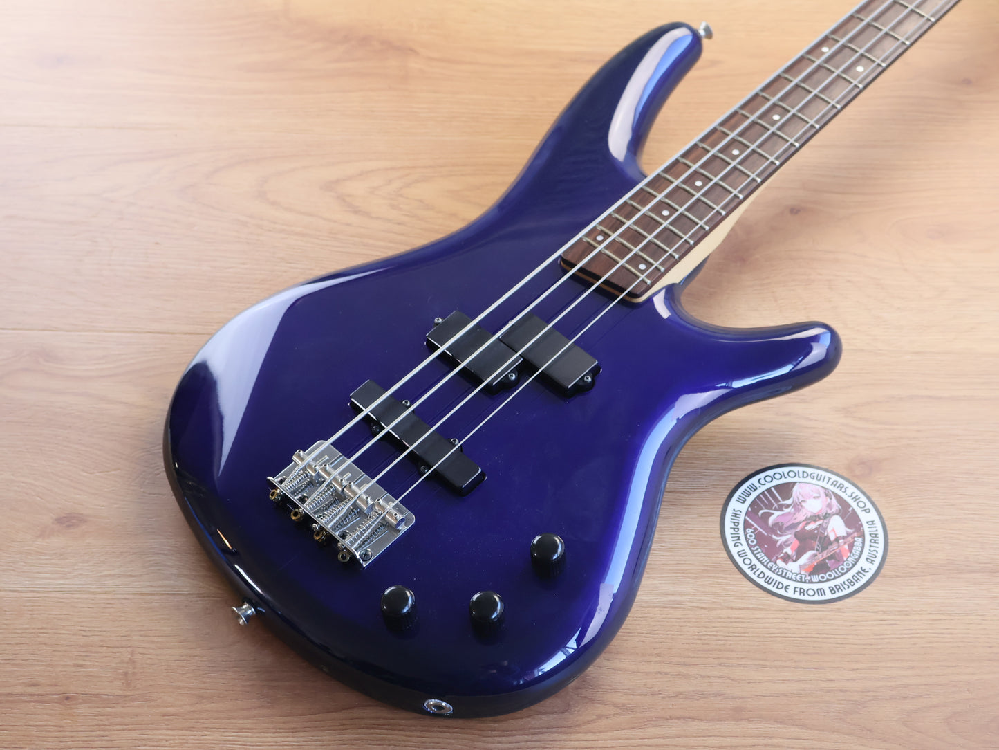 1994 Ibanez Japan SR-400 SDGR Soundgear Bass (Blue)