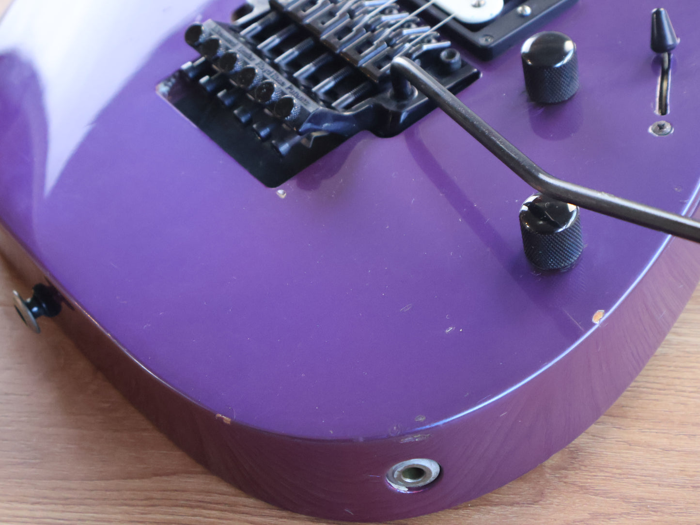 1990 Ibanez Japan RG560 HSH Superstrat w/Dimarzio's (Grape Ice)
