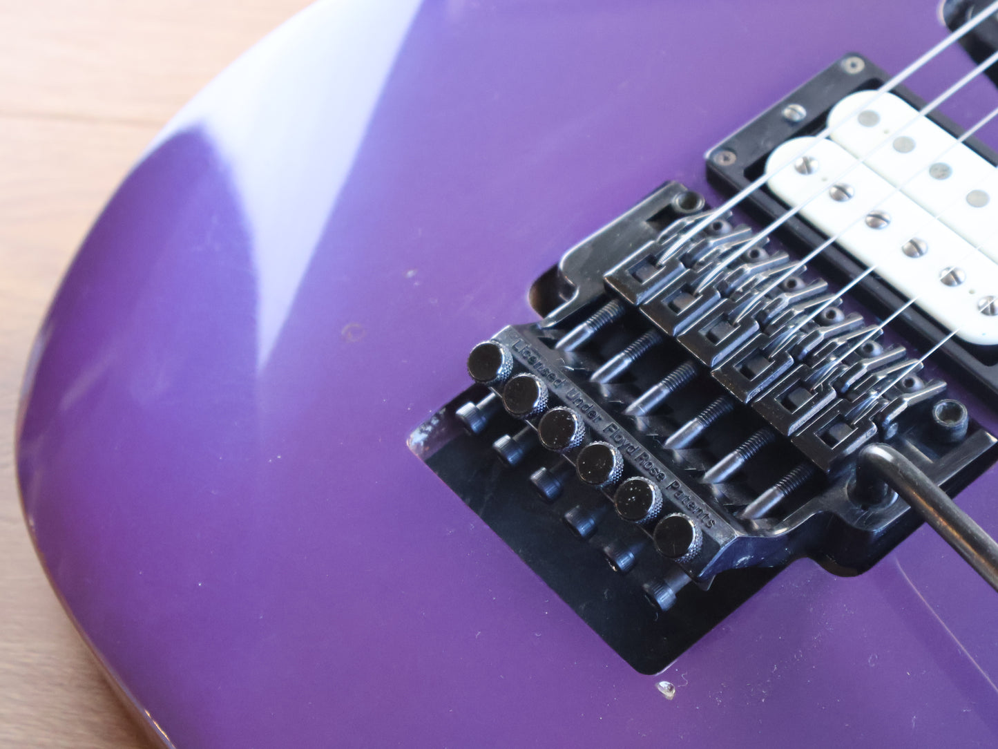 1990 Ibanez Japan RG560 HSH Superstrat w/Dimarzio's (Grape Ice)