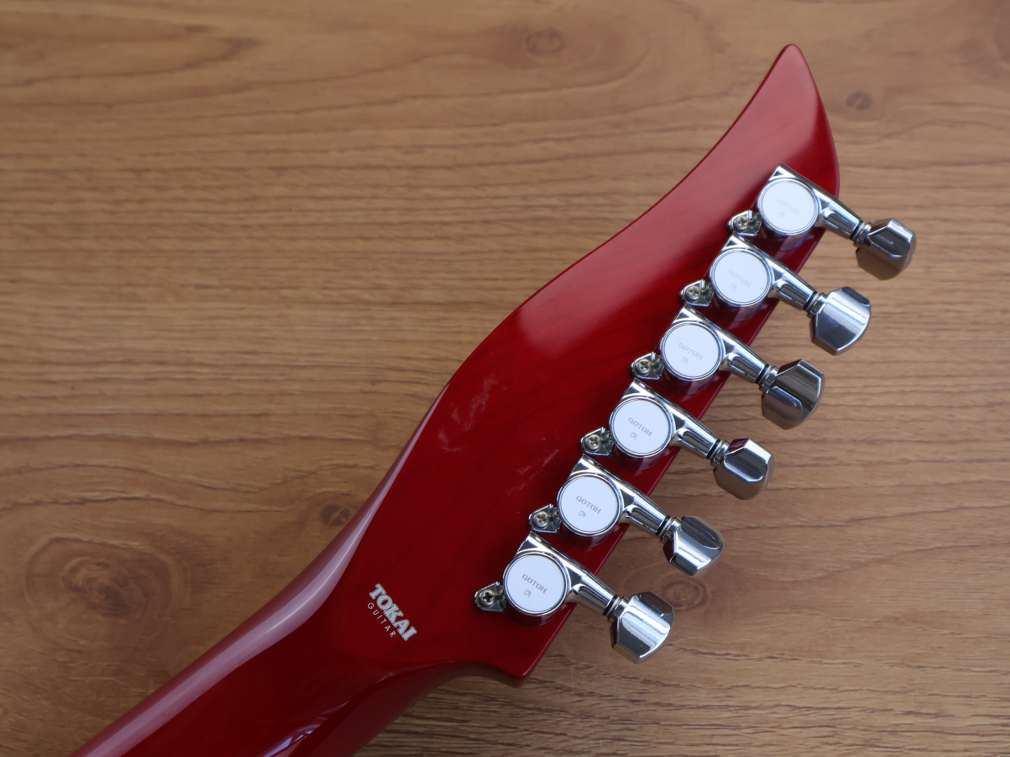 2017 Tokai Talbo "Secret Factory" Custom Build w/Sustainiac + Roland GK (Red)