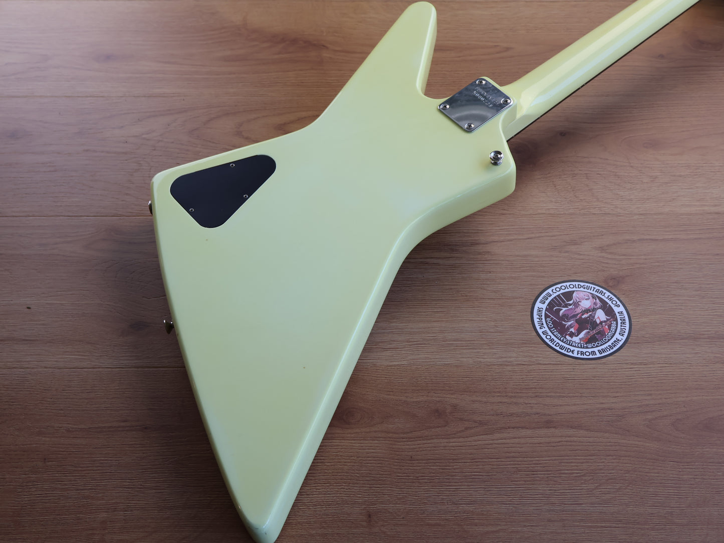 1980's Fernandes Japan BXB-55 Explorer Bass (Vintage White)
