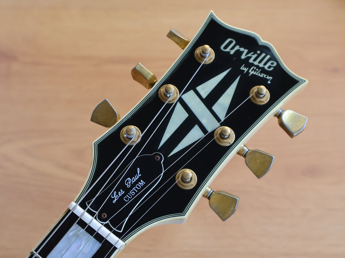 1991 Orville by Gibson Japan LPC Les Paul Custom (Alpine White)